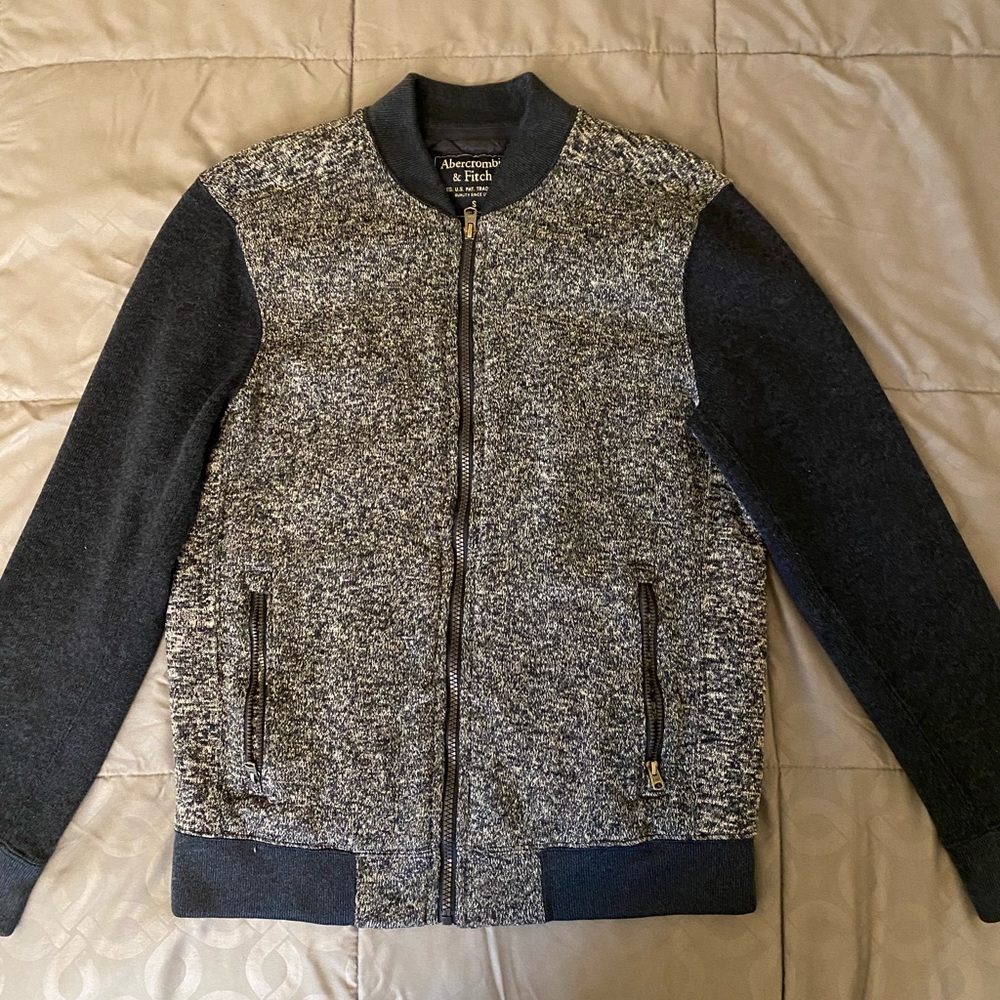Abercrombie & Fitch Mens Bomber Jacket (S)
